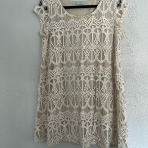 M/L White Lace Maurice’s dress.